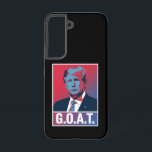 Trump GOAT Wahl 2024 Republikanischer Vintag Samsung Galaxy Hülle<br><div class="desc">Trump GOAT Wahl 2024 Republikanischer Vintag</div>