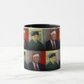 Trump Gogh-Tasse - Selbstverschuldete Wunden Tasse (Zentrum)