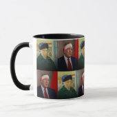 Trump Gogh-Tasse - Selbstverschuldete Wunden Tasse (Links)