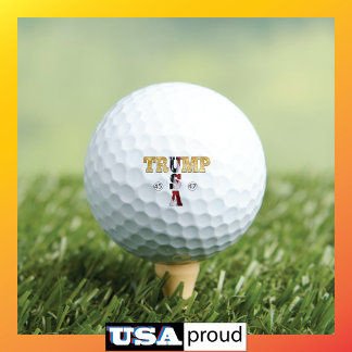 Trump Gold ⛳ PräsidentschaftsUSA 45 47 🏆 Golfball