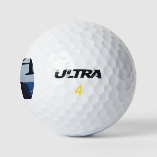 Trump Golf Balls (Trump lächelt) Golfball (Logo)