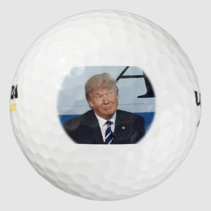 Trump Golf Balls (Trump lächelt) Golfball