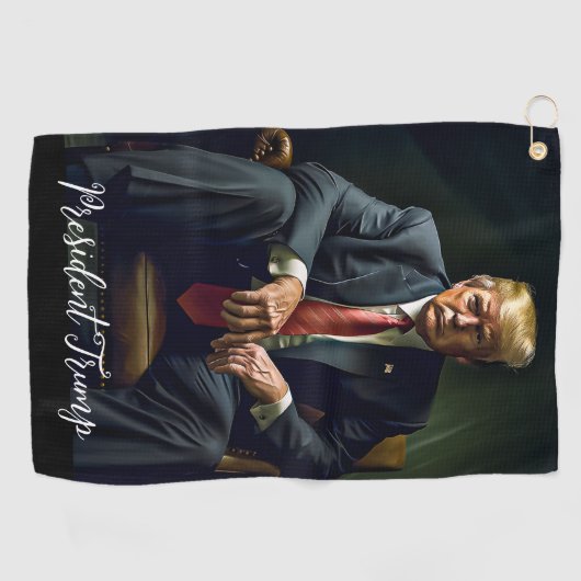 Trump Golf Golfhandtuch (Horizontal)