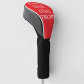 TRUMP GOLF HEADCOVER (angewinkelt)