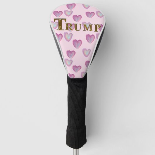 TRUMP GOLF HEADCOVER (Vorderseite)