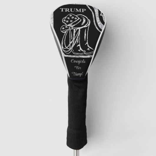 TRUMP GOLF HEADCOVER (Vorderseite)
