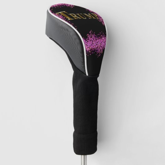TRUMP GOLF HEADCOVER (angewinkelt)