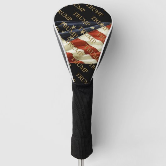 TRUMP GOLF HEADCOVER (Vorderseite)