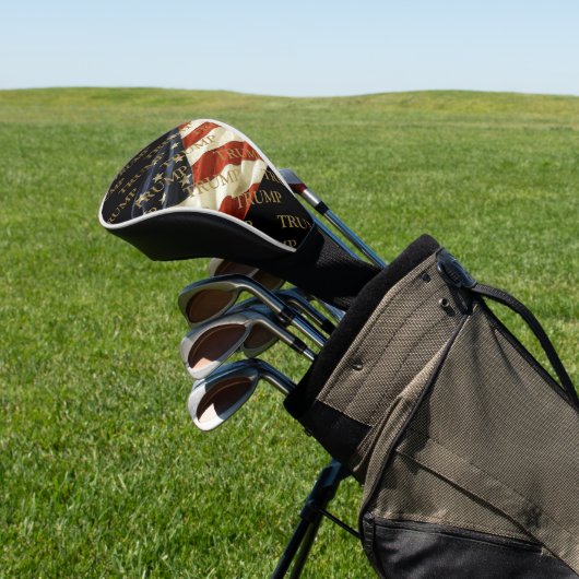TRUMP GOLF HEADCOVER (In SItu)