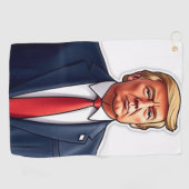Trump Golf Towel Golfhandtuch (Horizontal)