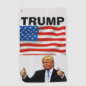 TRUMP GOLF TOWWEL PATRIOTIC GOLFHANDTUCH (Vorderseite)