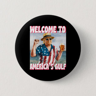 Trump Golf von Amerika Der sonnige Golf von Mexiko Button