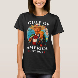 Trump Golf von Amerika nach 2025 Mexiko Trump USA T-Shirt