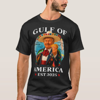 Trump Golf von Amerika nach 2025 Mexiko Trump USA T-Shirt