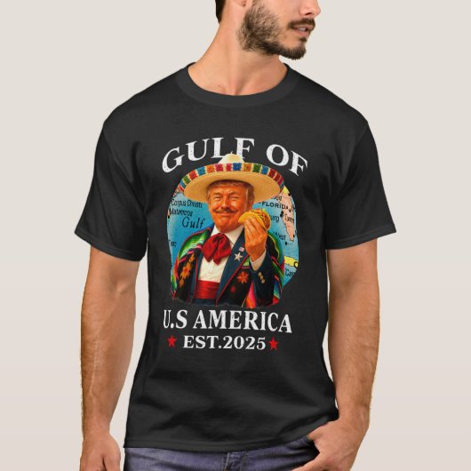 Trump Golf von Amerika seit 2025 Mexiko Trump T-Shirt (Vorderseite)