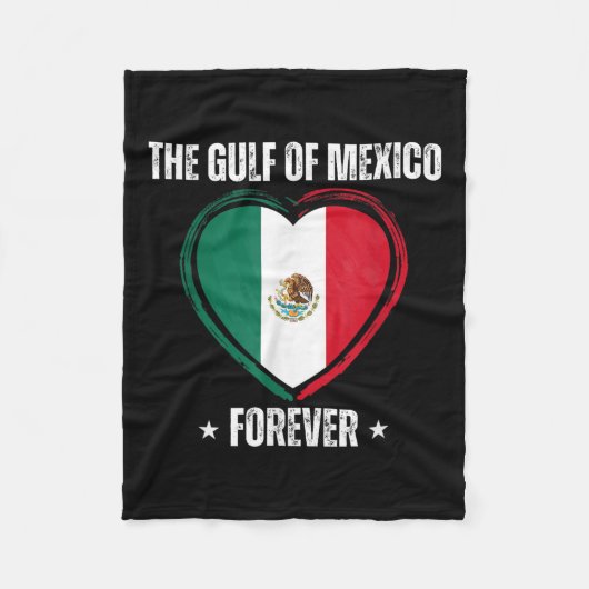 Trump Golf von Mexiko für immer liberaler Anti Tru Fleecedecke (Vorderseite)