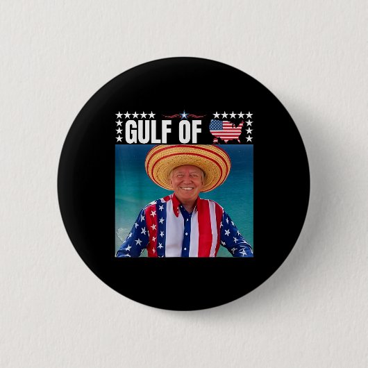 Trump Golf von USA Button (Vorderseite)