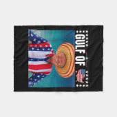 Trump Golf von USA Fleecedecke (Vorderseite (Horizontal))