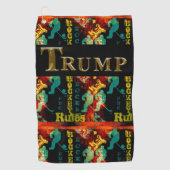TRUMP GOLFHANDTUCH (Vorderseite)