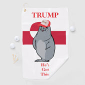 TRUMP GOLFHANDTUCH (Insitu)