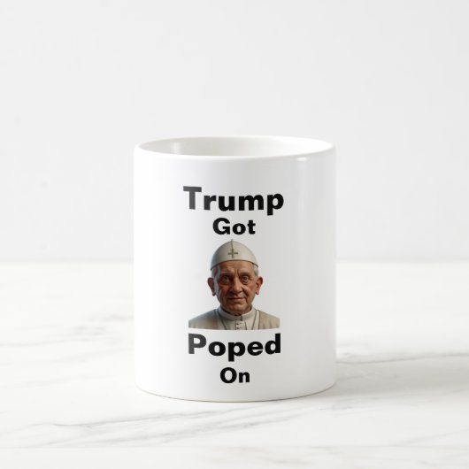 Trump Got Poped On Coffee Mug Kaffeetasse (Mittel)