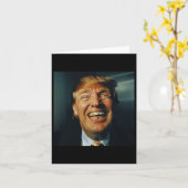 Trump Grillz Karte (Gelbe Blume)