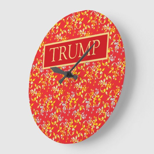 TRUMP GROßE WANDUHR (Winkel)