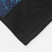 Trump grüßt vom Golf Beach of America Fleecedecke (Ecke)