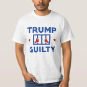 Trump Guilty T-Shirt (Vorderseite)