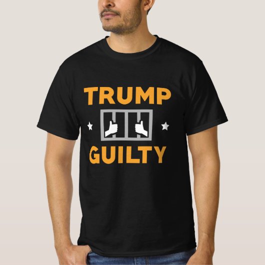 Trump Guilty T-Shirt (Vorderseite)