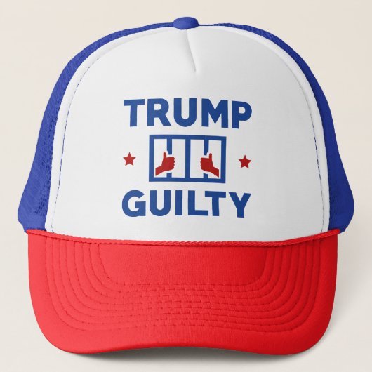 Trump Guilty Truckerkappe (Vorderseite)