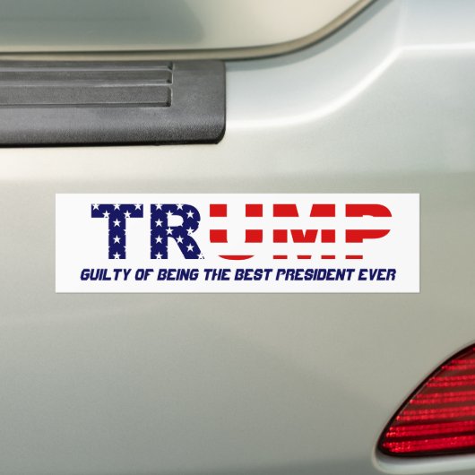 TRUMP GUILY AUTOAUFKLEBER (Auf Auto)
