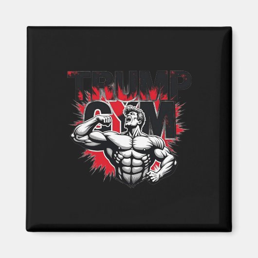 Trump Gym Magnet (Vorne)