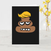 Trump Hair Kackte Halloween Kostüm Niedlich Unglau Karte (Gelbe Blume)