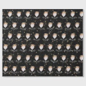 Trump Hair On White Balloons Geschenkpapier (Flach)