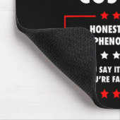 Trump Halloween-Kostüm Mousepad (Ecke)