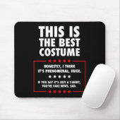 Trump Halloween-Kostüm Mousepad (Mit Mouse)