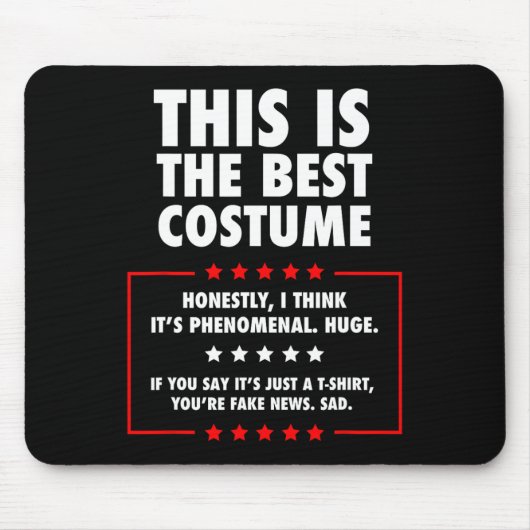 Trump Halloween-Kostüm Mousepad (Vorne)