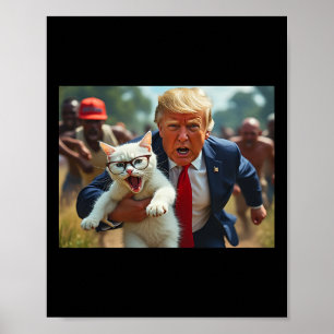 Trump hält Cat-Abstimmung über Trump-Haustiere für Poster