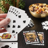 Trump - HALTE DIE MADNESS! Spielkarten (In Situ)