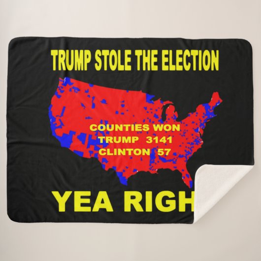 TRUMP HALTE DIE WAHL SHERPADECKE (Vorderseite (Horizontal))