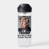Trump Happens Trinkflasche (Rückseite)