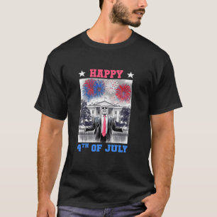TRUMP HAPPY 4. JULY Daddy Feuerwerk Mitarbeiter Py T-Shirt