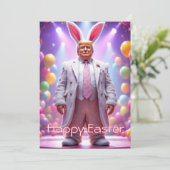 Trump - Happy Oaster Feiertagskarte (Stehend Vorderseite)