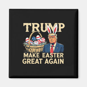 Trump Hase macht Ostern wieder großartig Lustiges  Magnet