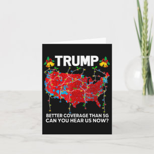 Trump hat bessere Abdeckung als 5g Können Sie uns  Karte