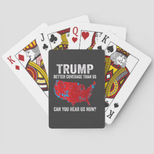 Trump hat bessere Abdeckung als 5G Können Sie uns Spielkarten