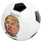 Trump hat die Lippen gelüftet Fußball (Dreiviertel)