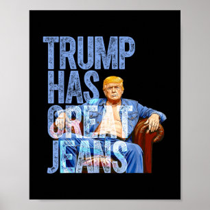 Trump hat ein großes jüdisches, lustiges politisch poster