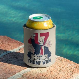 Trump hat erneut die Präsidentschaftswahl 2024 gew Dosenkühler